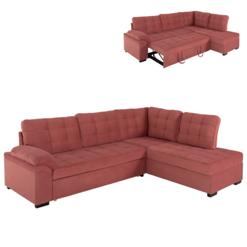 ΚΑΝΑΠΕΣ ΚΡΕΒΑΤΙ JADE HM3144.03R ΔΕΞΙΑ ΓΩΝΙΑ ΣΑΠΙΟ ΜΗΛΟ ΒΕΛΟΥΔΟ 250x80-180x73-88Υεκ. (x1)