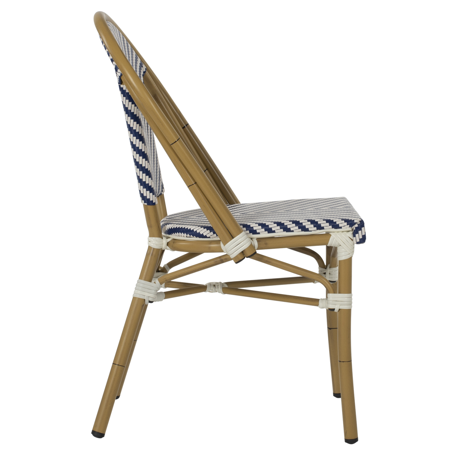 ΚΑΡΕΚΛΑ BAMBOO LOOK ΜΠΛΕ-ΛΕΥΚΟ HM5860.02 46x56x88Y εκ. (x1) - Image 4