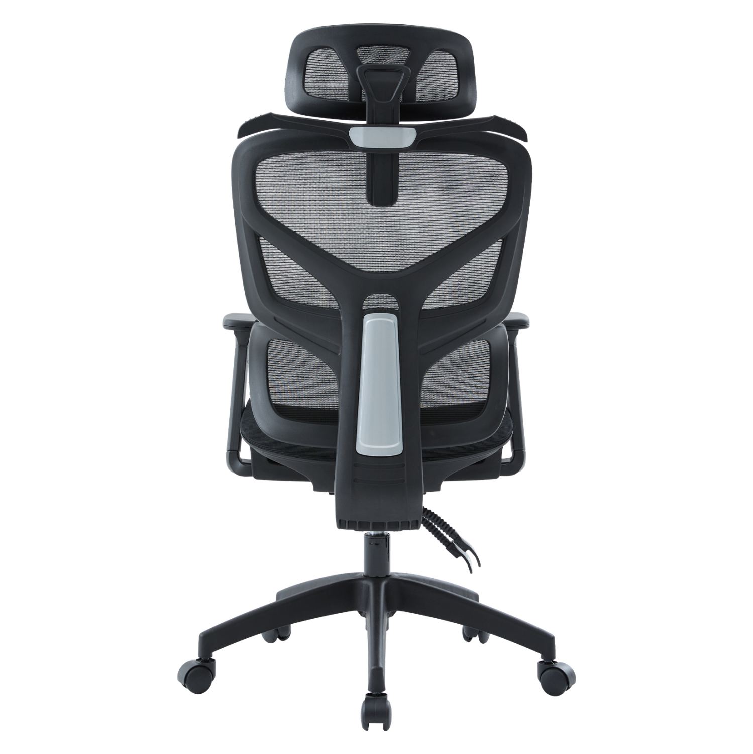 ΚΑΡΕΚΛΑ ΓΡΑΦΕΙΟΥ APEX HM1227.01 ΜΑΥΡO MESH & PP 68x68x120-130Υεκ (x1) - Image 7