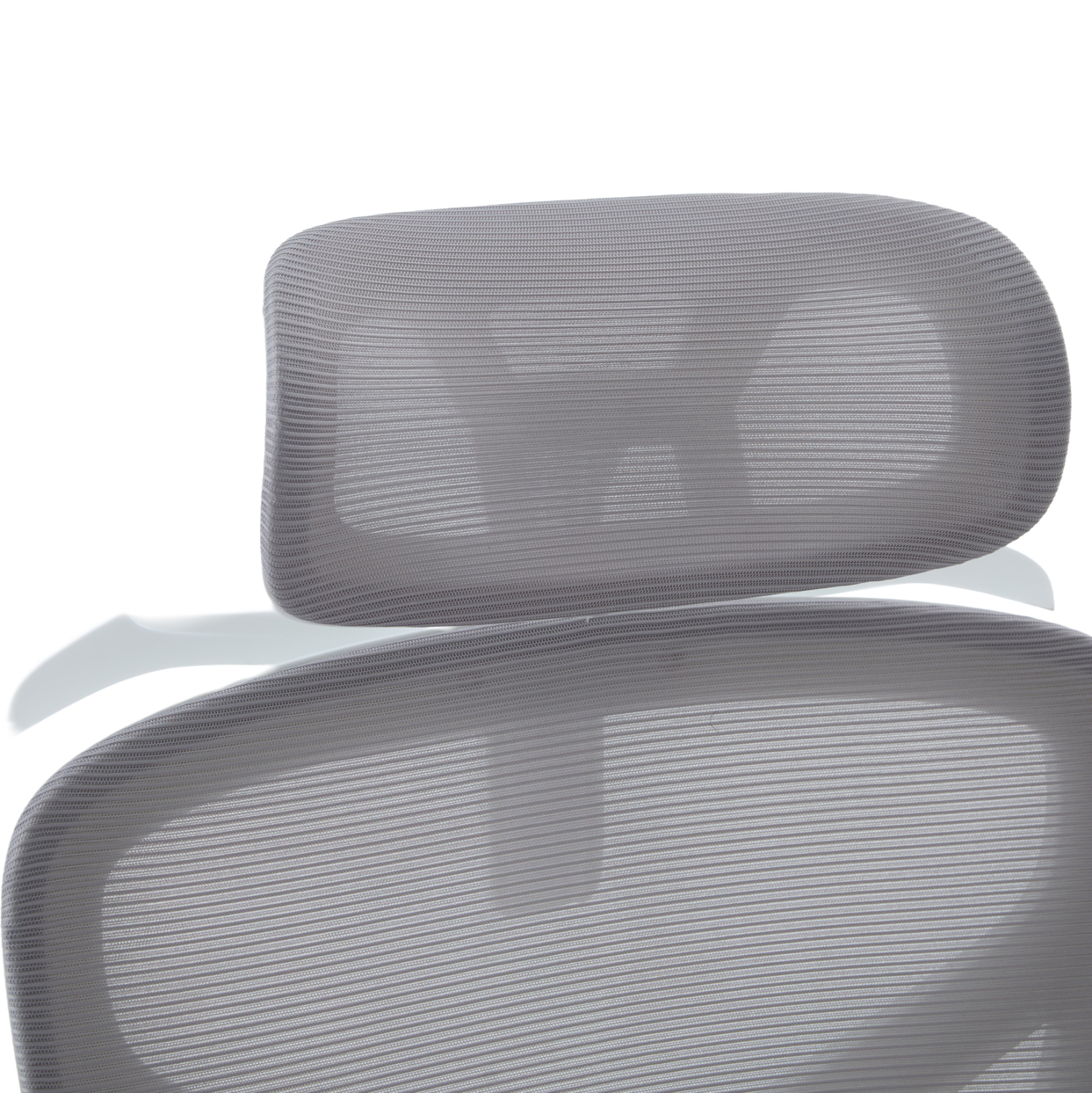 ΚΑΡΕΚΛΑ ΓΡΑΦΕΙΟΥ APEX HM1227.02 ΛΕΥΚΟ PP--ΑΝΟΙΧΤΟ ΓΚΡΙ MESH 68x68x120-130Υεκ (x1) - Image 8