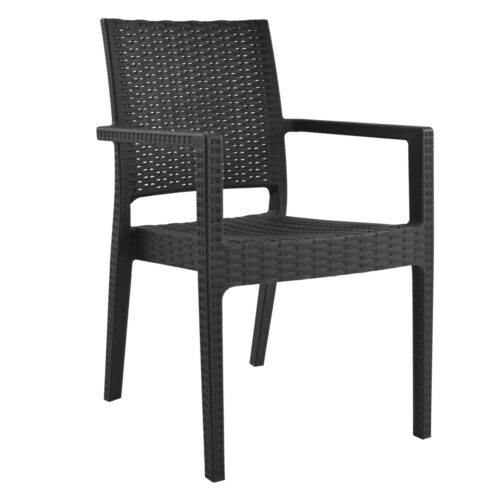 ΠΟΛΥΘΡΟΝΑ ΠΟΛΥΠΡΟΠΥΛΕΝΙΟΥ ΒΑΡΕΩΣ ΤΥΠΟΥ KAGANU DARK GREY HM5134.01 57x55,5x89 εκ. (x1)