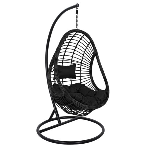 ΚΡΕΜΑΣΤΗ ΠΟΛΥΘΡΟΝΑ ΦΩΛΙΑ CALLIE HM5541.02 ΜΕ ΜΑΥΡΟ WICKER & ΜΑΞΙΛΑΡΙΑ Φ105Χ195Υ εκ. (x1)