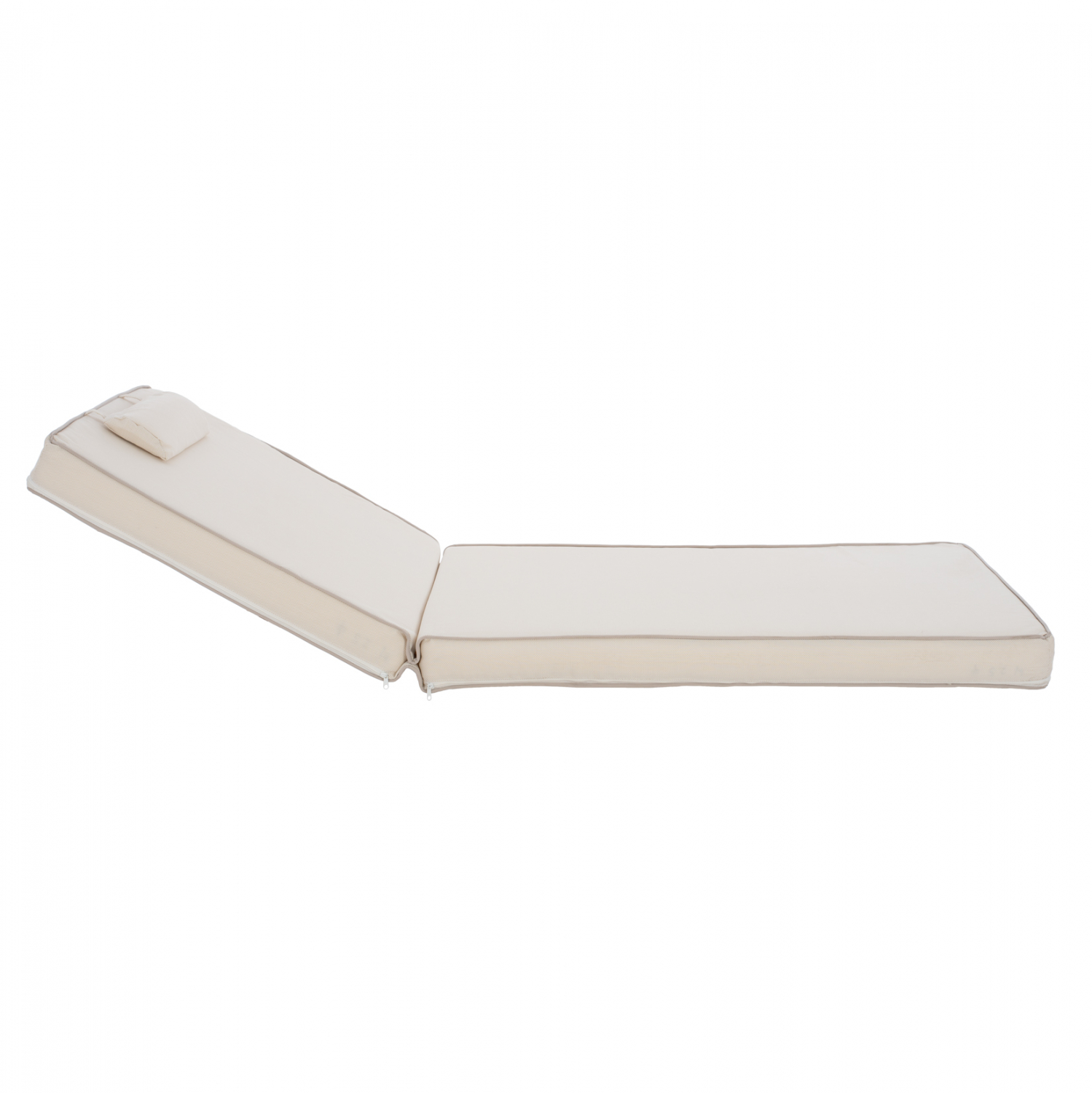 ΜΑΞΙΛΑΡΙ ΞΑΠΛΩΣΤΡΑΣ TEXTILENE 600gr/m2 2X1 SIFNOS ΜΠΕΖ HM11237.60T 194x70x11εκ. (x1) - Image 3