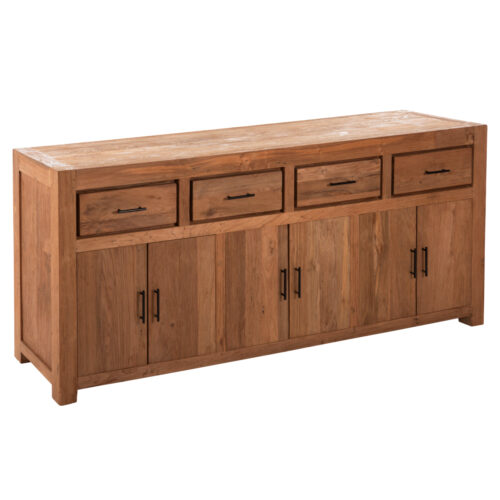 ΜΠΟΥΦΕΣ GRAYSON HM9802 ΑΝΑΚΥΚΛΩΜΕΝΟ ΞΥΛΟ TEAK ΣΕ ΦΥΣΙΚΟ 220x50x90Υεκ. (x1)