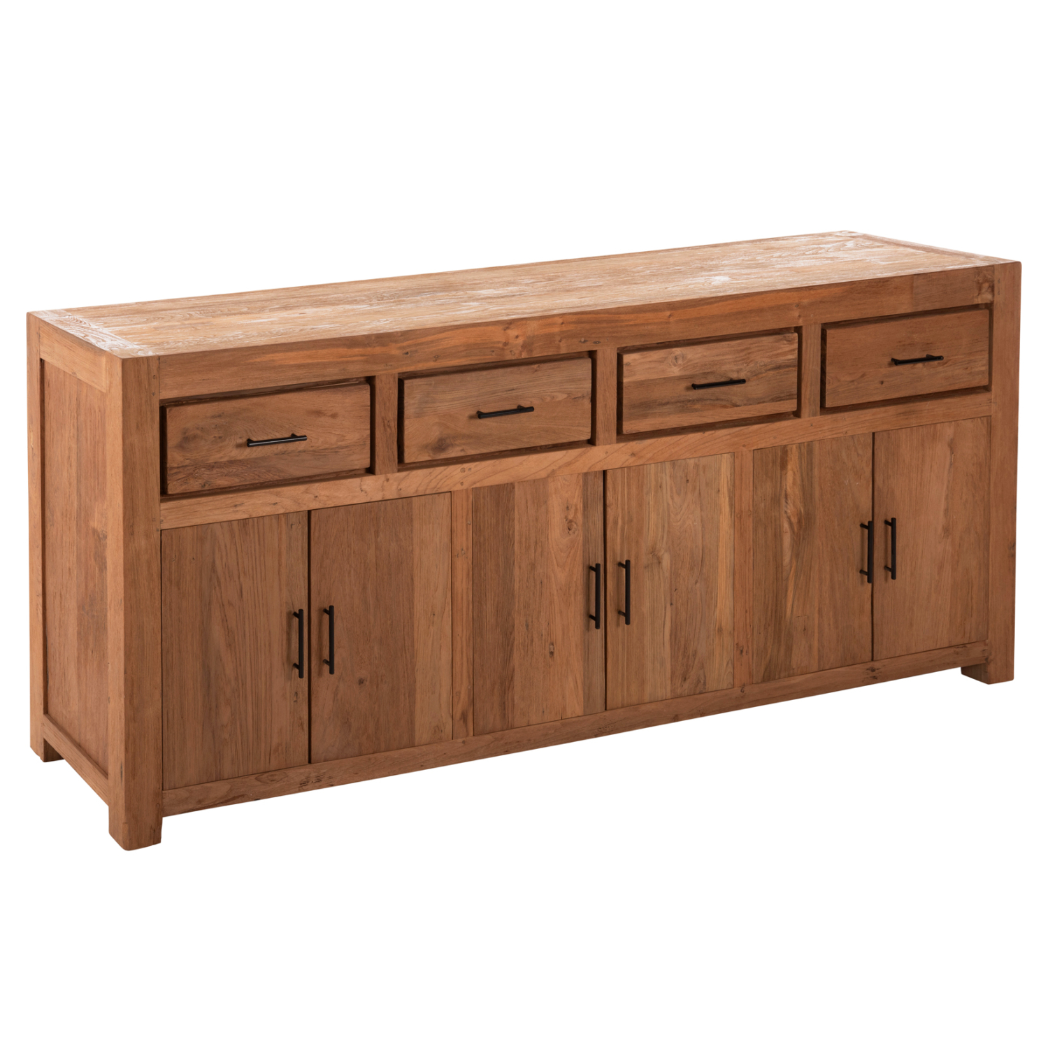 ΜΠΟΥΦΕΣ GRAYSON HM9802 ΑΝΑΚΥΚΛΩΜΕΝΟ ΞΥΛΟ TEAK ΣΕ ΦΥΣΙΚΟ 220x50x90Υεκ. (x1)