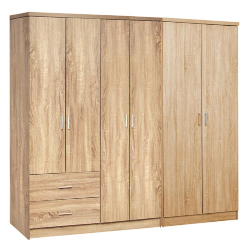 ΝΤΟΥΛΑΠΑ 6ΦΥΛΛΗ BLAKELY HM21235.02 ΜΕΛΑΜΙΝΗ ΧΡΩΜΑ SONAMA 201x43x181Υεκ (x1)