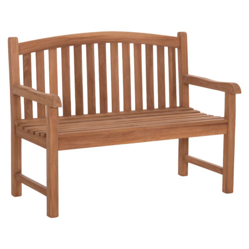 ΠΑΓΚΑΚΙ ΚΗΠΟΥ 2ΘΕΣΙΟ ELENA HM6651 ΞΥΛΟ TEAK--ΦΥΣΙΚΟ 120x60x95Υεκ. (x1)
