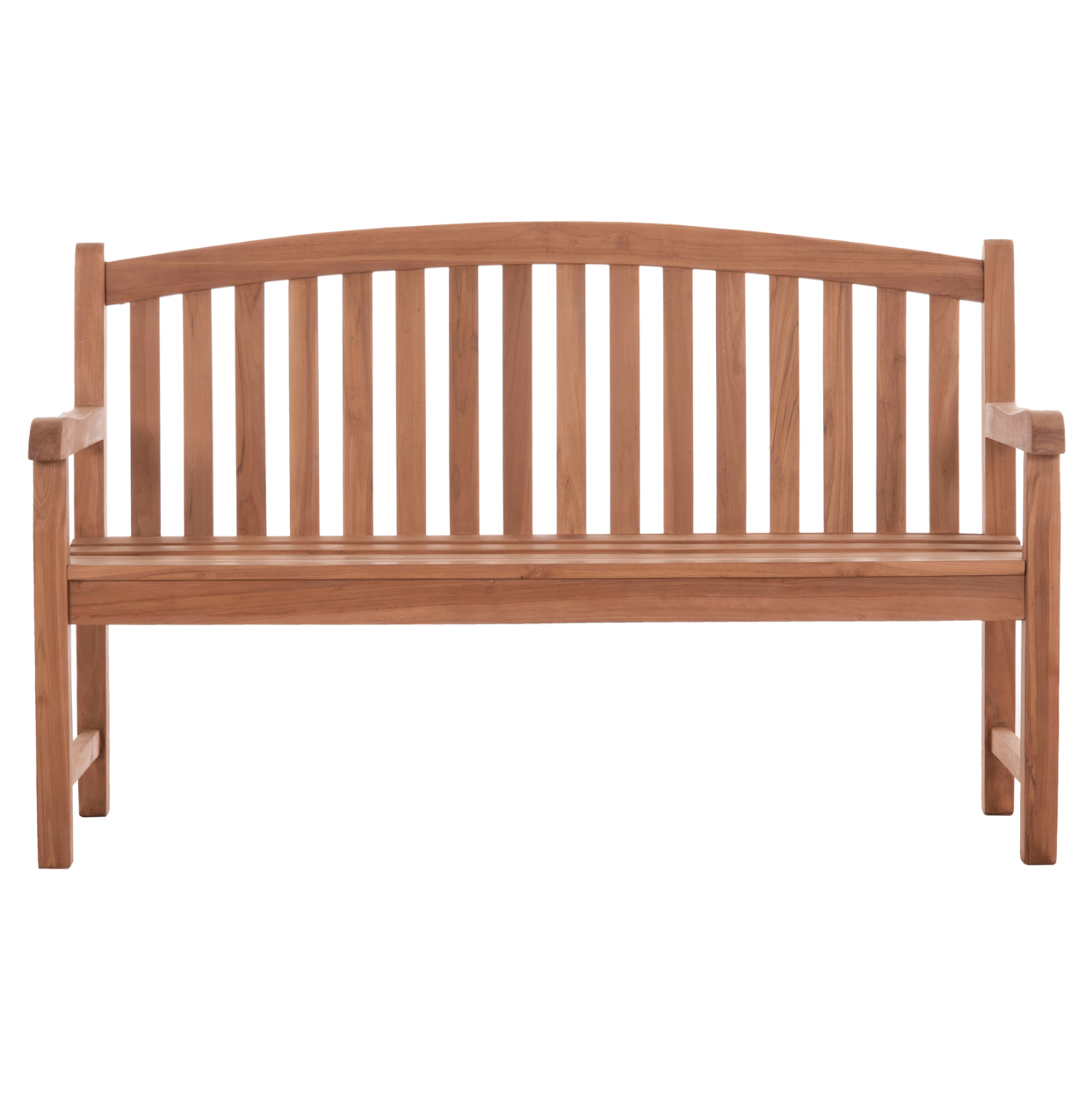 ΠΑΓΚΑΚΙ ΚΗΠΟΥ 3ΘΕΣΙΟ ELENA HM18125 ΞΥΛΟ TEAK--ΦΥΣΙΚΟ 150x61x95Υεκ. (x1) - Image 3