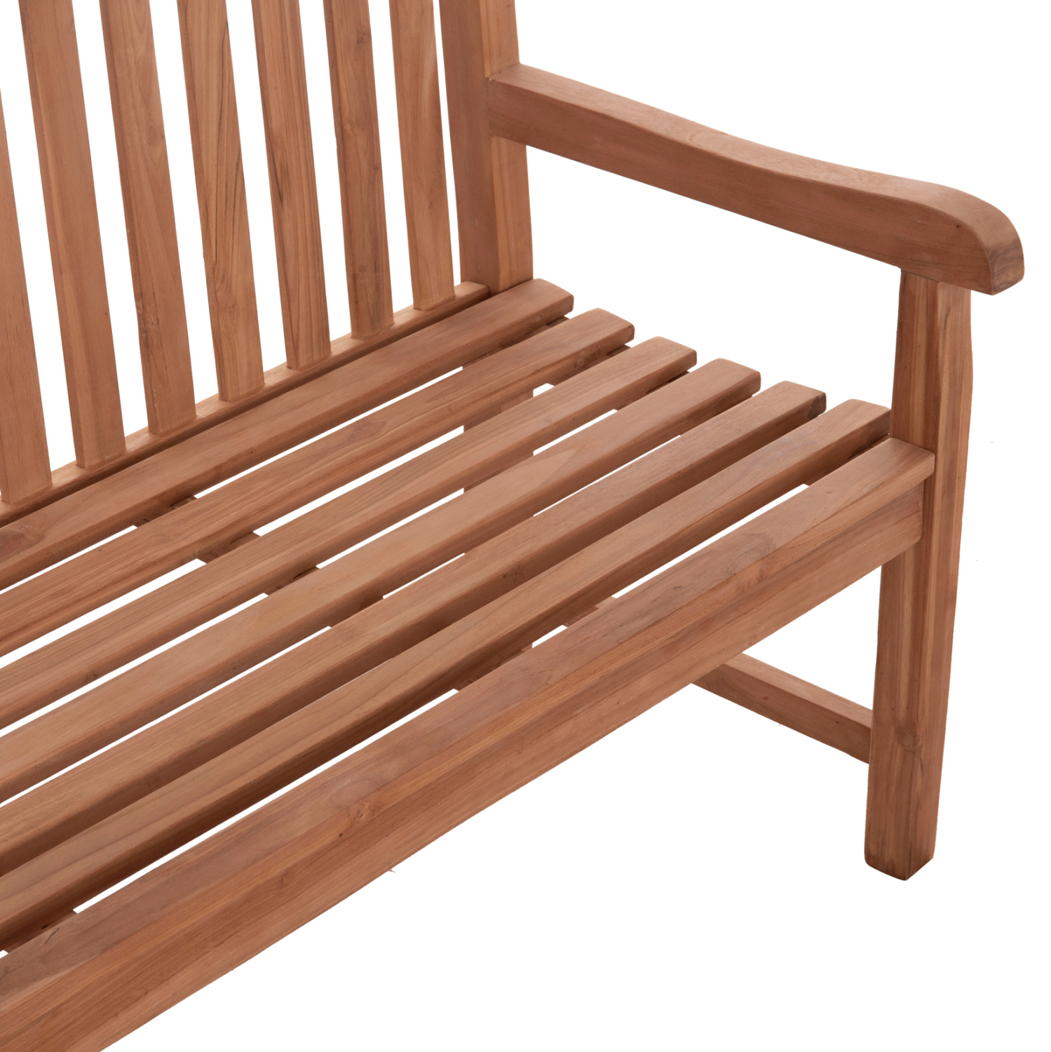 ΠΑΓΚΑΚΙ ΚΗΠΟΥ 3ΘΕΣΙΟ ELENA HM18125 ΞΥΛΟ TEAK--ΦΥΣΙΚΟ 150x61x95Υεκ. (x1) - Image 8