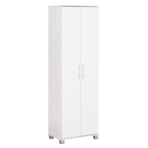 ΠΑΠΟΥΤΣΟΘΗΚΗ-ΝΤΟΥΛΑΠΑ CLUSE HM2403.03 ΜΕΛΑΜΙΝΗ ΛΕΥΚΟ ΧΡΩΜΑ 60Χ36,5Χ186,5Υεκ. (x1)