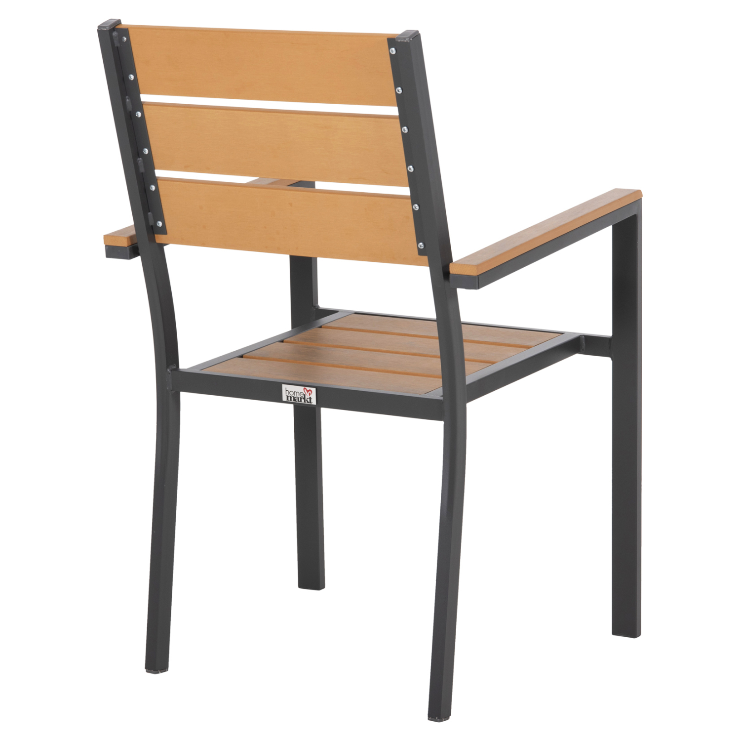 ΠΟΛΥΘΡΟΝΑ ΑΛΟΥΜΙΝΙΟΥ SAGA HM5981.03 ΑΝΘΡΑΚΙ-POLYWOOD ΣΕ ΦΥΣΙΚΟ 55x55x86Υεκ. (x1) - Image 4