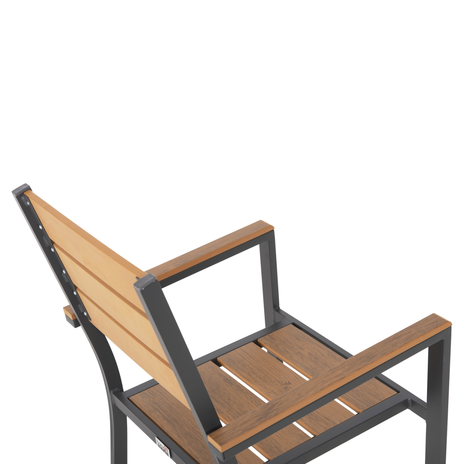 ΠΟΛΥΘΡΟΝΑ ΑΛΟΥΜΙΝΙΟΥ SAGA HM5981.03 ΑΝΘΡΑΚΙ-POLYWOOD ΣΕ ΦΥΣΙΚΟ 55x55x86Υεκ. (x1) - Image 7