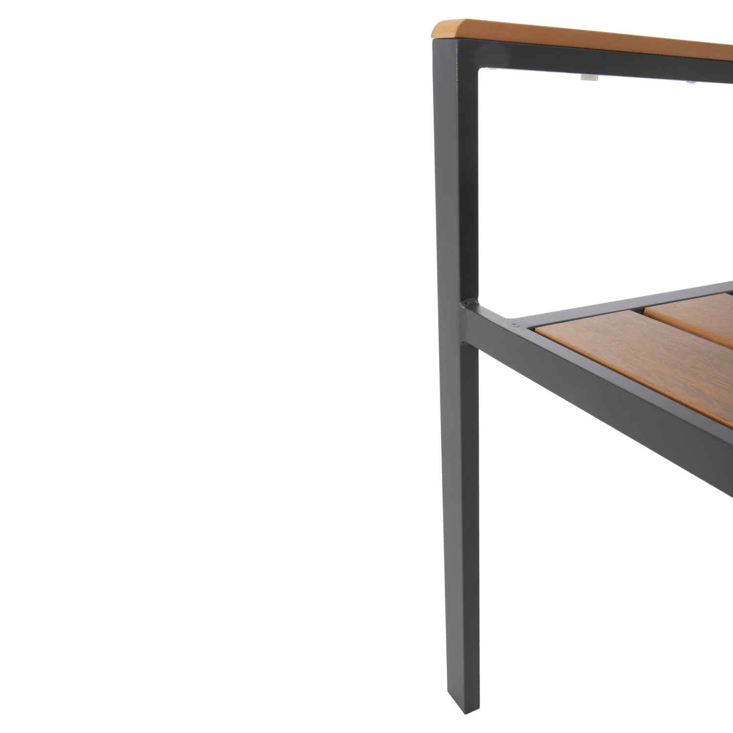 ΠΟΛΥΘΡΟΝΑ ΑΛΟΥΜΙΝΙΟΥ SAGA HM5981.03 ΑΝΘΡΑΚΙ-POLYWOOD ΣΕ ΦΥΣΙΚΟ 55x55x86Υεκ. (x1) - Image 9