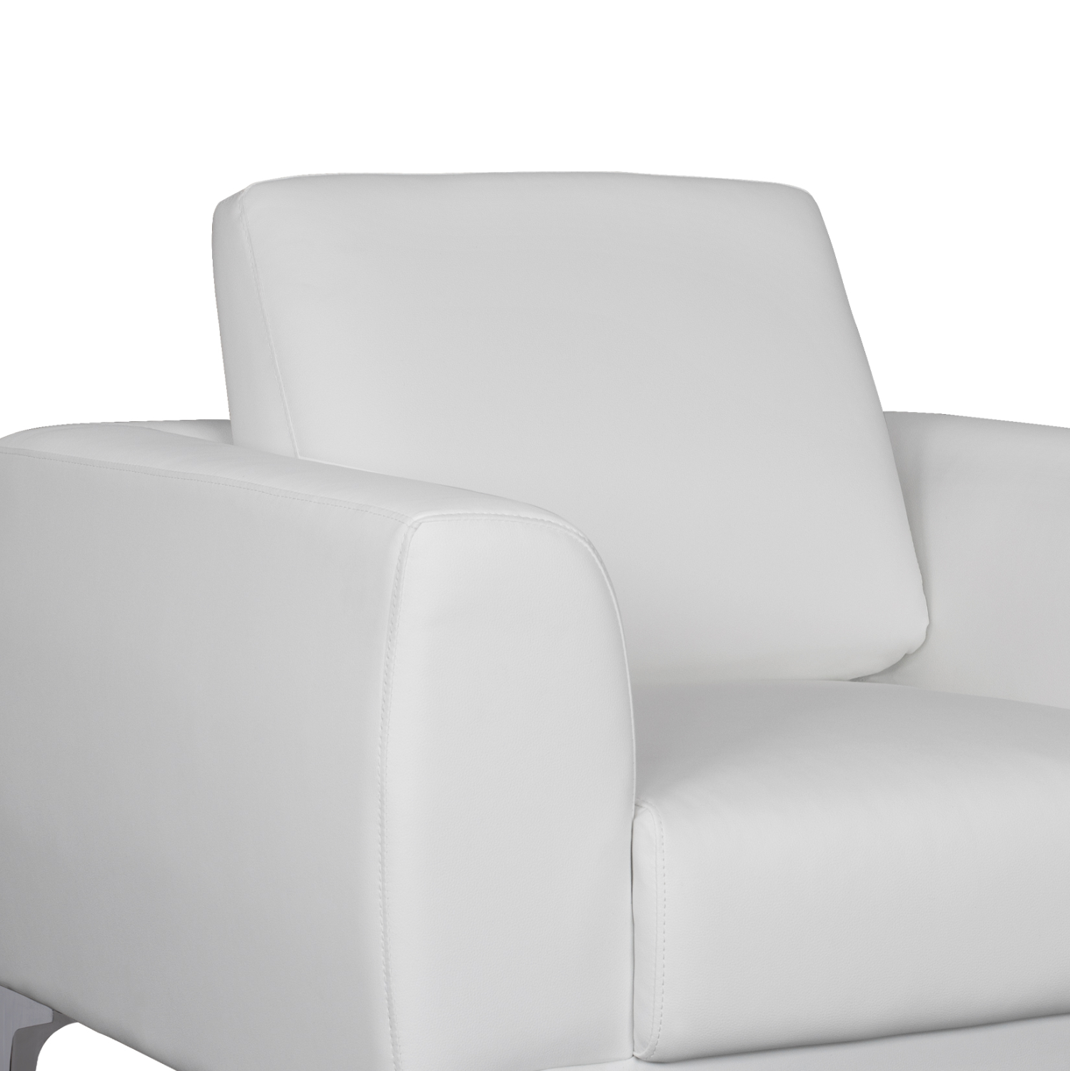 ΠΟΛΥΘΡΟΝΑ KENZIE HM3121.12 ΜΕ ΛΕΥΚΟ PU 89x81x81 εκ. (x1) - Image 7
