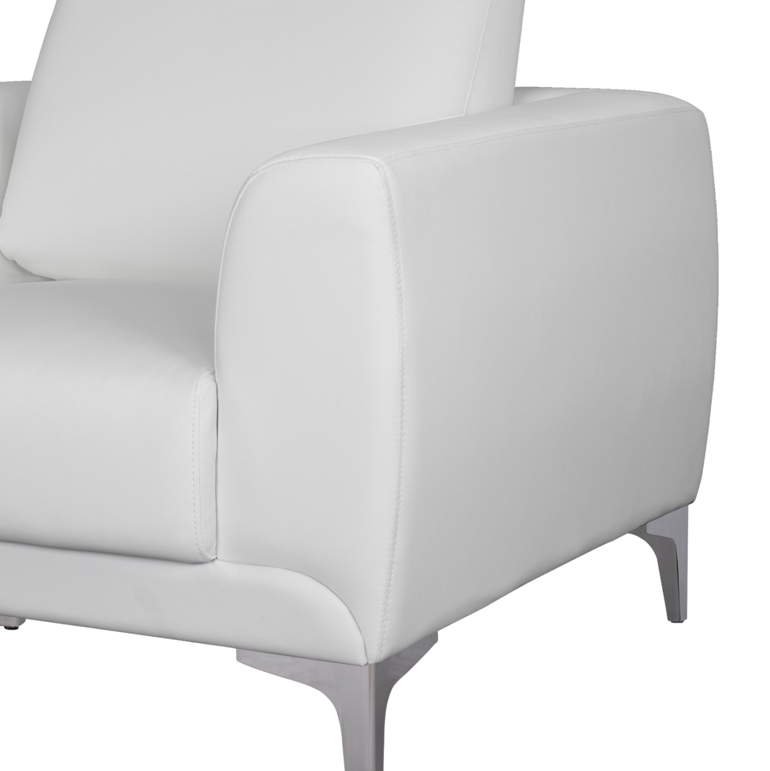 ΠΟΛΥΘΡΟΝΑ KENZIE HM3121.12 ΜΕ ΛΕΥΚΟ PU 89x81x81 εκ. (x1) - Image 9