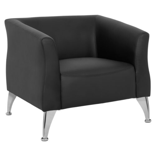 ΠΟΛΥΘΡΟΝΑ KIANA HM3122.11 ΜΕ ΜΑΥΡΟ PU 80x75x71 εκ. (x1)