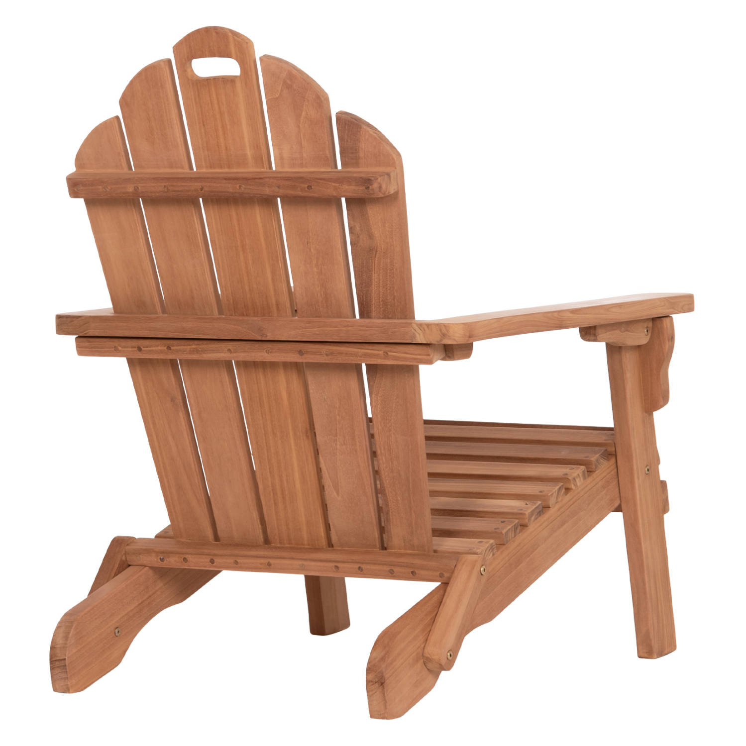 ΠΟΛΥΘΡΟΝΑ LOUNGE ΠΤΥΣΣΟΜΕΝΗ SKALL HM6619 ΞΥΛΟ TEAK ΦΥΣΙΚΟ 70.5x85x92Υεκ. (x1) - Image 4