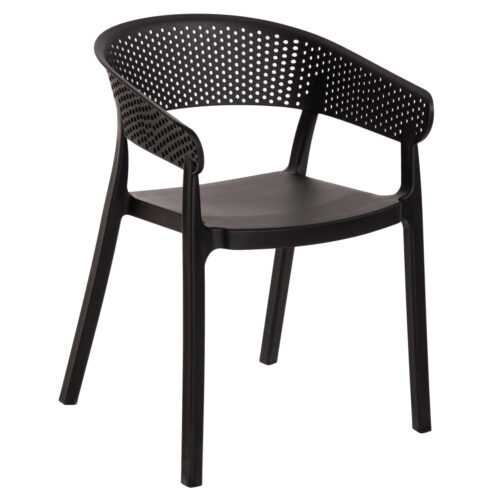 ΠΟΛΥΘΡΟΝΑ ΠΟΛΥΠΡΟΠΥΛΕΝΙΟΥ PERFOE HM5941.02 ΜΑΥΡΗ 56x50x73Υ εκ. (x1)