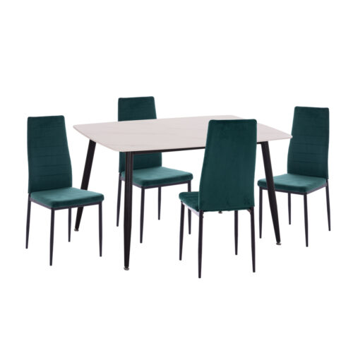 ΣΕΤ ΤΡΑΠΕΖΑΡΙΑΣ 5ΤΜΧ RAVEN HM21265.01 ΚΕΡΑΜΙΚΟ TOP ΛΕΥΚΟ ΜΑΡΜΑΡΟ--ΒΕΛΟΥΔΟ ΚΥΠΑΡΙΣΣΙ (x1)