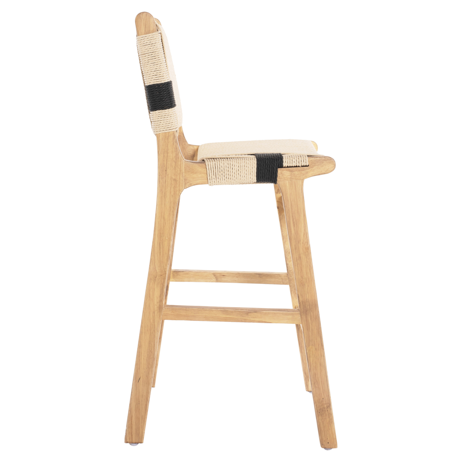 ΣΚΑΜΠΟ ΜΕΣΑΙΟΥ ΥΨΟΥΣ HM9325.01 RUBBERWOOD & ΣΧΟΙΝΙ-ΦΥΣΙΚΟ RUSTIC 45x46x95Υεκ. (x1) - Image 4