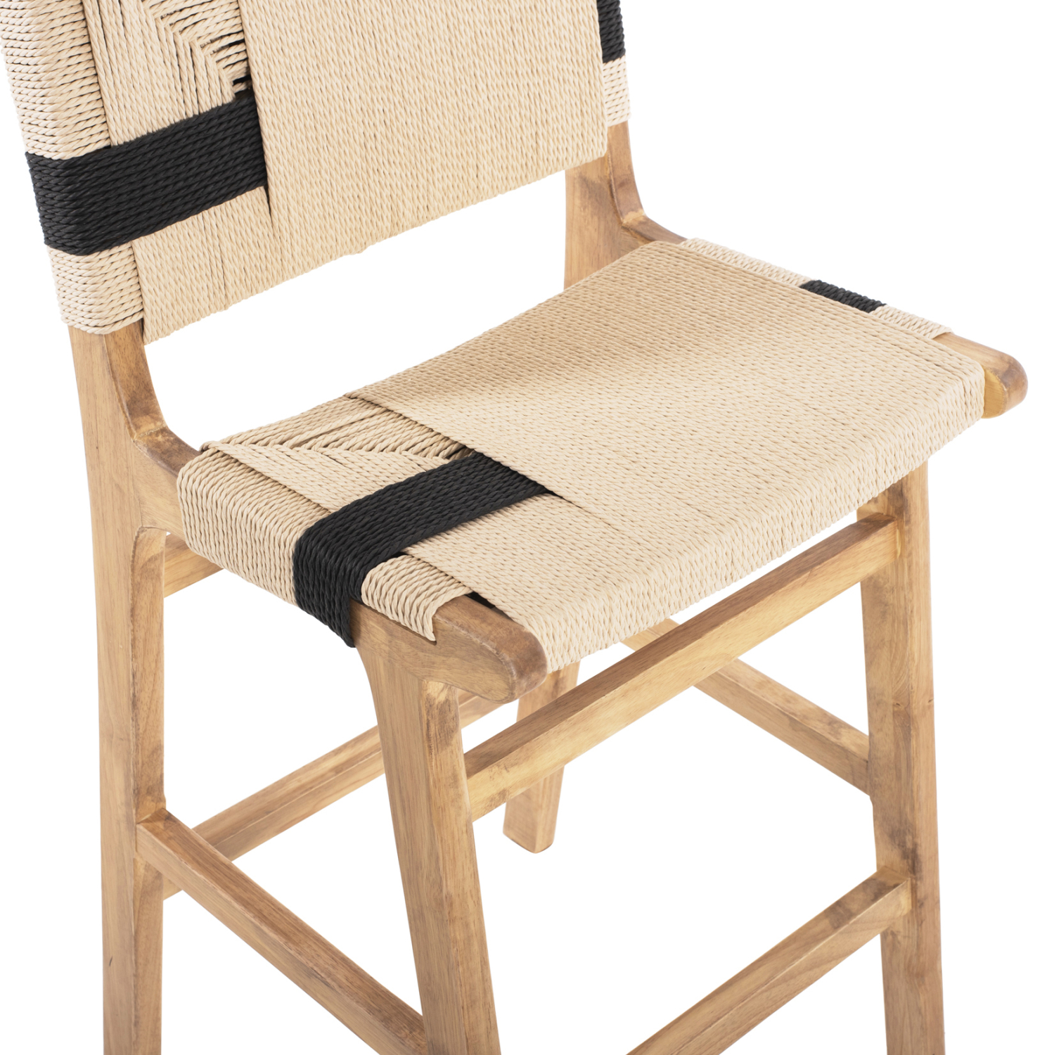 ΣΚΑΜΠΟ ΜΕΣΑΙΟΥ ΥΨΟΥΣ HM9325.01 RUBBERWOOD & ΣΧΟΙΝΙ-ΦΥΣΙΚΟ RUSTIC 45x46x95Υεκ. (x1) - Image 7