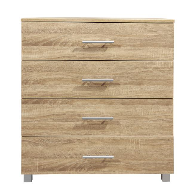 ΣΥΡΤΑΡΙΕΡΑ ΜΕΛΑΜΙΝΗΣ BRIANA HM2204.02 ME 4 ΣΥΡΤΑΡΙΑ SONAMA 75x40x83Y εκ. (x1) - Image 2