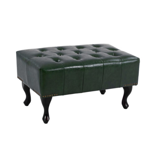 ΤΑΜΠΟΥΡΕ ΥΠΟΠΟΔΙΟ T.CHESTERFIELD EMMA HM226.08 PU ΚΥΠΑΡΙΣΣΙ-ΜΑΥΡΑ ΠΟΔΙΑ 80x45x39Yεκ. (x1)