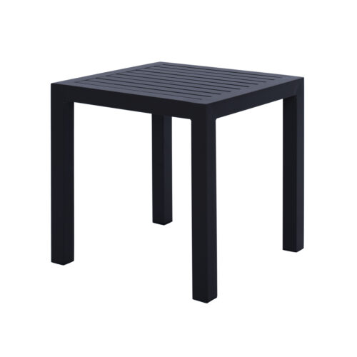 ΤΡΑΠΕΖΙ ΑΛΟΥΜΙΝΙΟΥ QIANA HM5402.02 ΓΚΡΙ 45x45x45,5Υ εκ. (x1)
