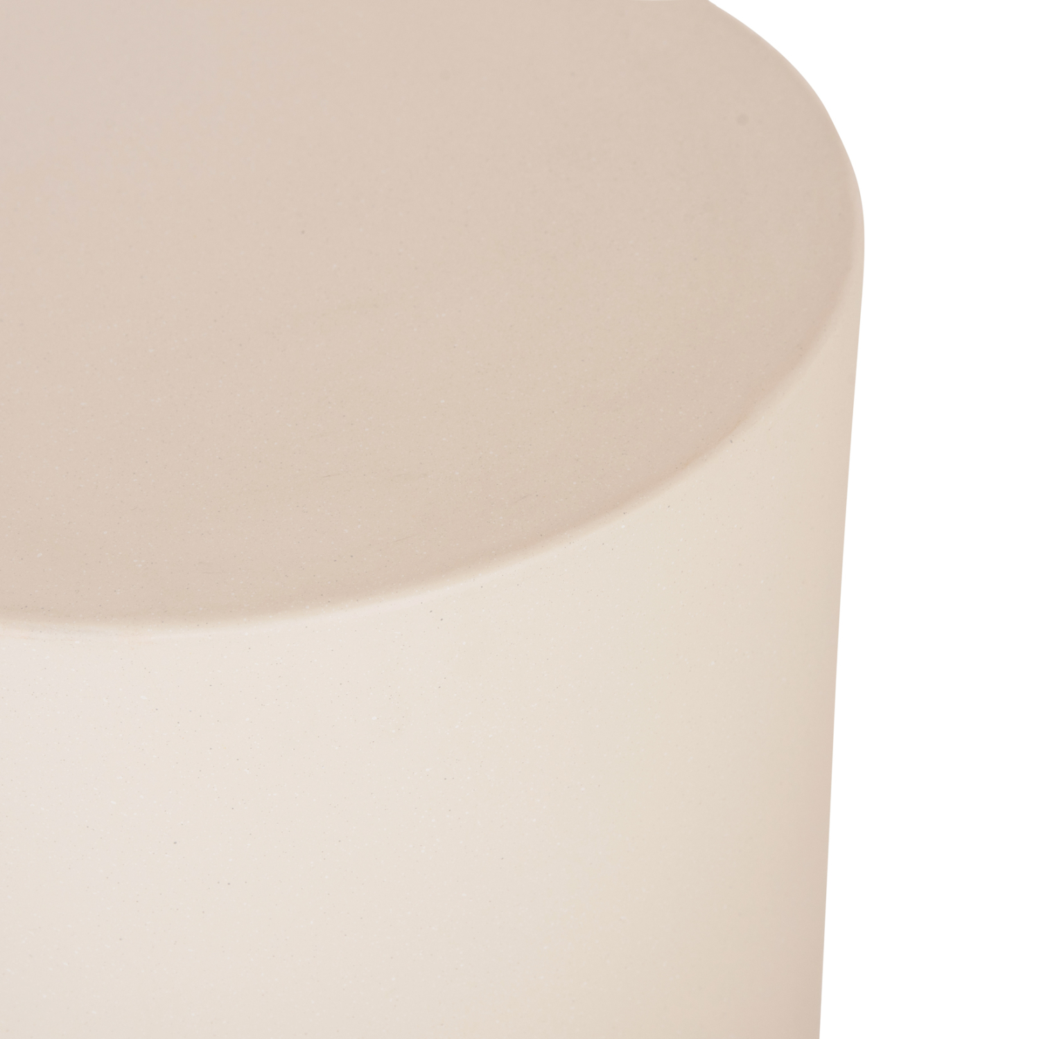 ΤΡΑΠΕΖΙ ΒΟΗΘΗΤΙΚΟ ΣΤΡΟΓΓΥΛΟ KYOKO HM6592.02 ΜΠΕΖ FIBER CEMENT Φ40x43Υεκ. (x1) - Image 8