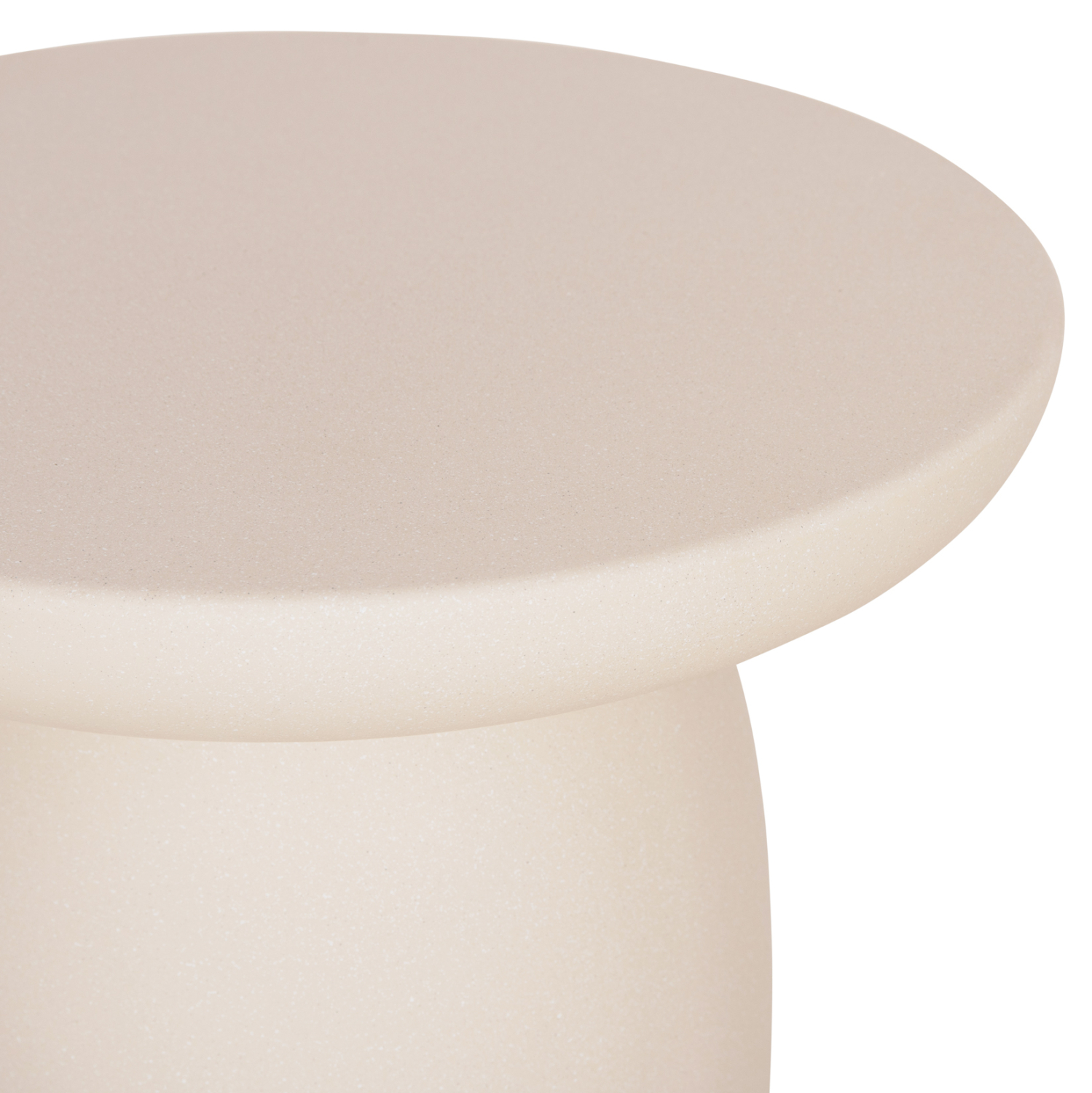 ΤΡΑΠΕΖΙ ΒΟΗΘΗΤΙΚΟ ΣΤΡΟΓΓΥΛΟ HIKARI HM6593.02 ΜΠΕΖ FIBER CEMENT Φ46x48Υεκ. (x1) - Image 8