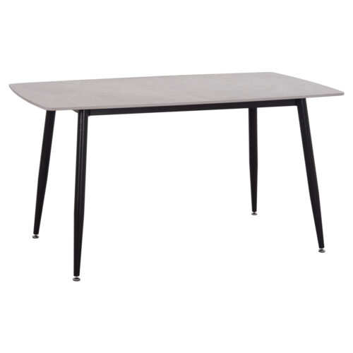 ΤΡΑΠΕΖΙ RAVEN HM18149.13 ΚΕΡΑΜΙΚΟ TOP ΜΕ ΟΨΗ ΓΚΡΙ ΜΑΡΜΑΡΟ 140x80x74Υεκ. (x1)