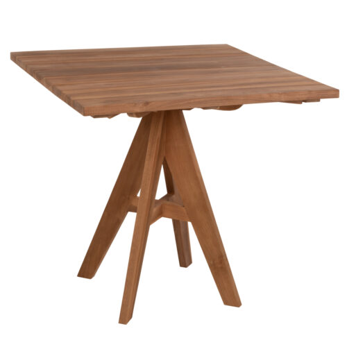 ΤΡΑΠΕΖΙ LEO HM9622.11 ΤΕΤΡΑΓΩΝΟ ΜΑΣΙΦ ΞΥΛΟ ΤΕΑΚ 80X80x75Υεκ. (x1)