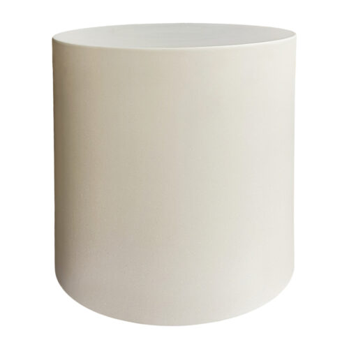 ΤΡΑΠΕΖΙ ΒΟΗΘΗΤΙΚΟ ΣΤΡΟΓΓΥΛΟ KYOKO HM6592.02 ΜΠΕΖ FIBER CEMENT Φ40x43Υεκ. (x1)