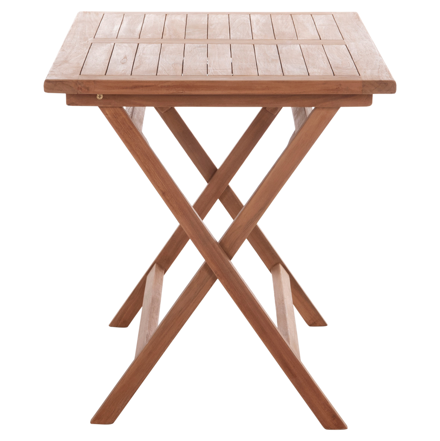 ΤΡΑΠΕΖΙ ΠΤΥΣΣΟΜΕΝΟ ΟΡΘΟΓΩΝΙΟ ERIS HM18117 ΞΥΛΟ TEAK--ΦΥΣΙΚΟ 120x70x76Υεκ. (x1) - Image 5