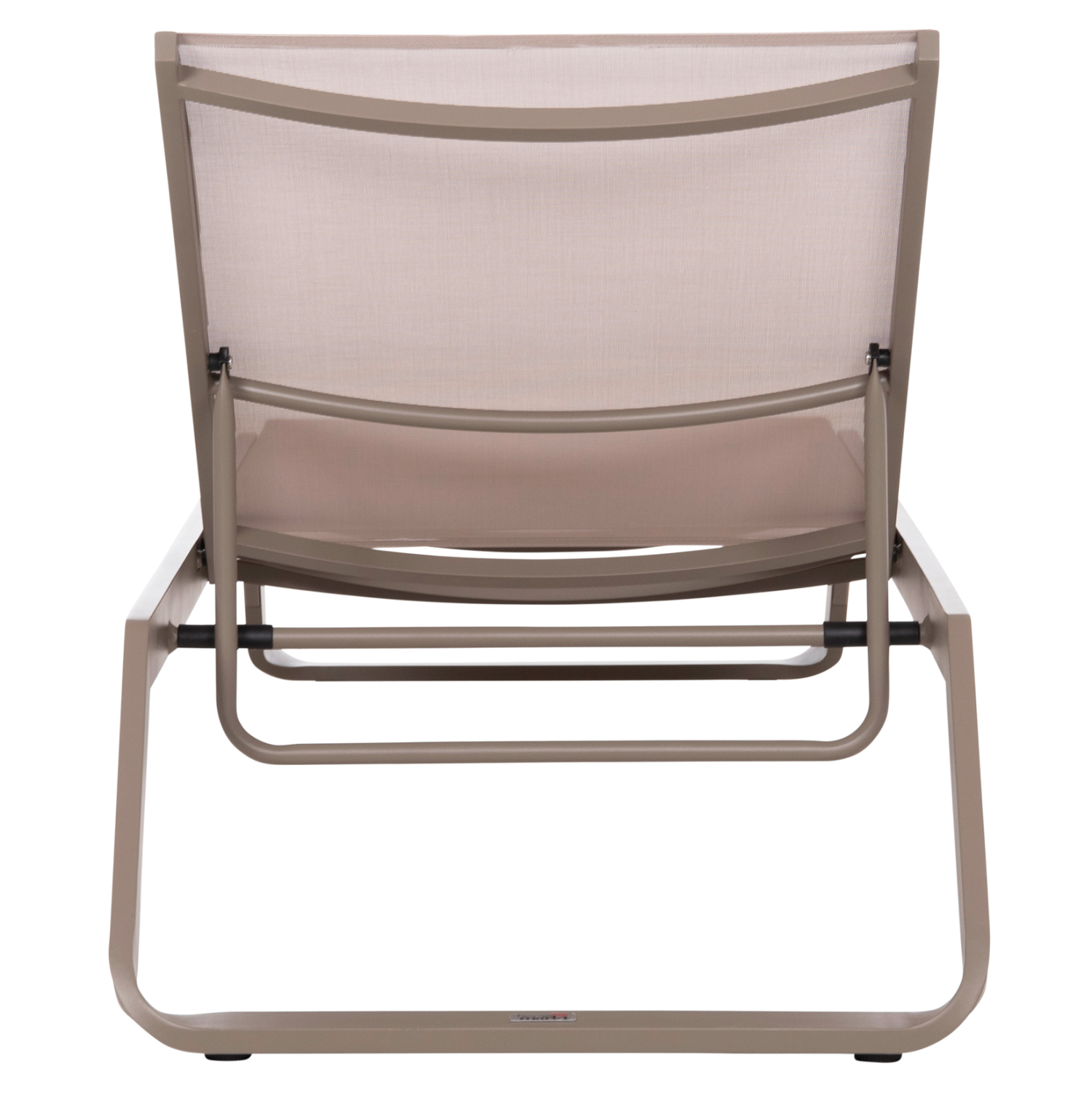 ΞΑΠΛΩΣΤΡΑ ΑΛΟΥΜΙΝΙΟΥ MARIMAR HM6562.03 ΣΚΕΛΕΤΟΣ TAUPE & TEXTILENE ΜΠΕΖ 220x67.5x31.5Υεκ (x1) - Image 7