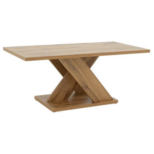 Τραπέζι σαλονιού Solange pakoworld χρώμα sonoma 110x55x47.5εκ (x1)