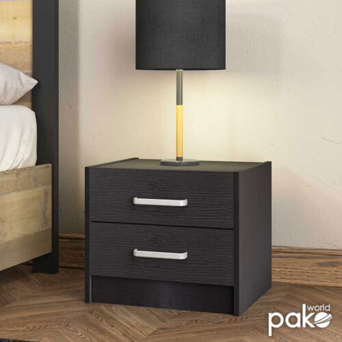 Κομοδίνο OLYMPUS pakoworld χρώμα wenge 47,5x40,5x40,5εκ. (x1)
