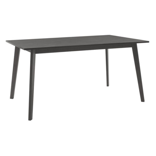 Tραπεζαρία Benson - Orlean pakoworld σετ 7τμχ rustic grey - ύφασμα γκρι 150x90x75εκ (x1)