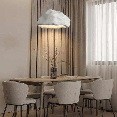 Φωτιστικό οροφής led Gkery pakoworld E27 ps λευκό Φ52x30εκ (x1)