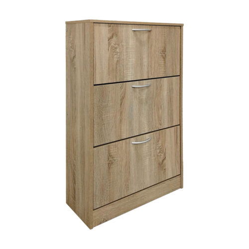 Παπουτσοθήκη Savaz pakoworld σε sonoma απόχρωση 60x24x114εκ (x1)