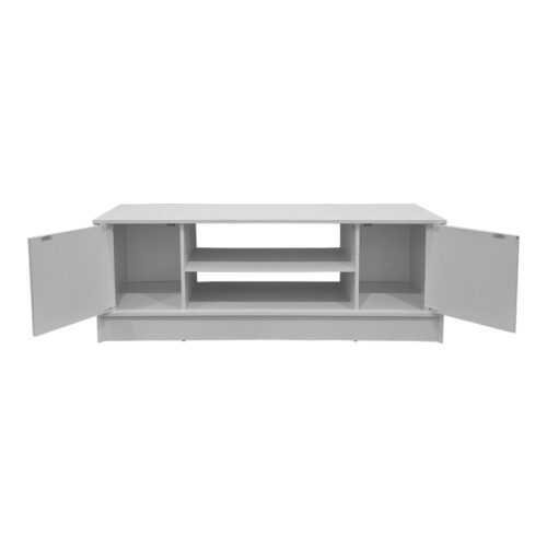 Έπιπλο τηλεόρασης Sasa pakoworld λευκό 120x35x41.5εκ (x1)