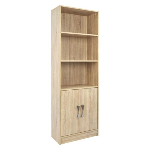 ΒΙΒΛΙΟΘΗΚΗ ΜΕΛΑΜΙΝΗΣ ENSLEY HM2027.03 SONAMA ΜΕ ΧΕΡΟΥΛΙ 60x30x180εκ (x1)