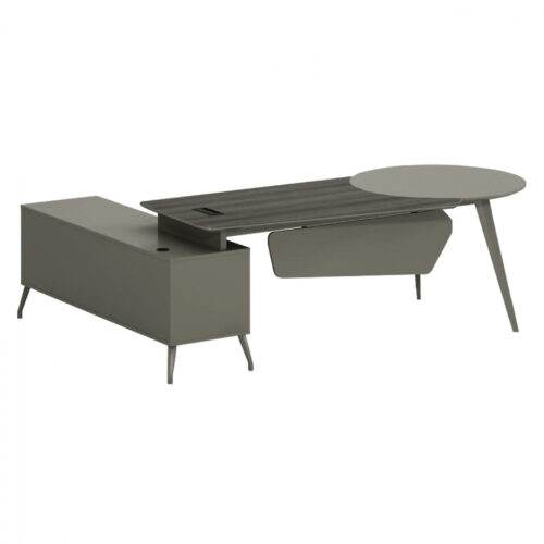 ΓΡΑΦΕΙΟ ΕΠΑΓΓΕΛΜΑΤΙΚΟ LUX SERIES 237X160X75Yεκ. ΔΕΞΙΑ ΓΩΝΙΑ ΣΤΑΧΤΙ ΜΟΚΑ HM2117R (x1)