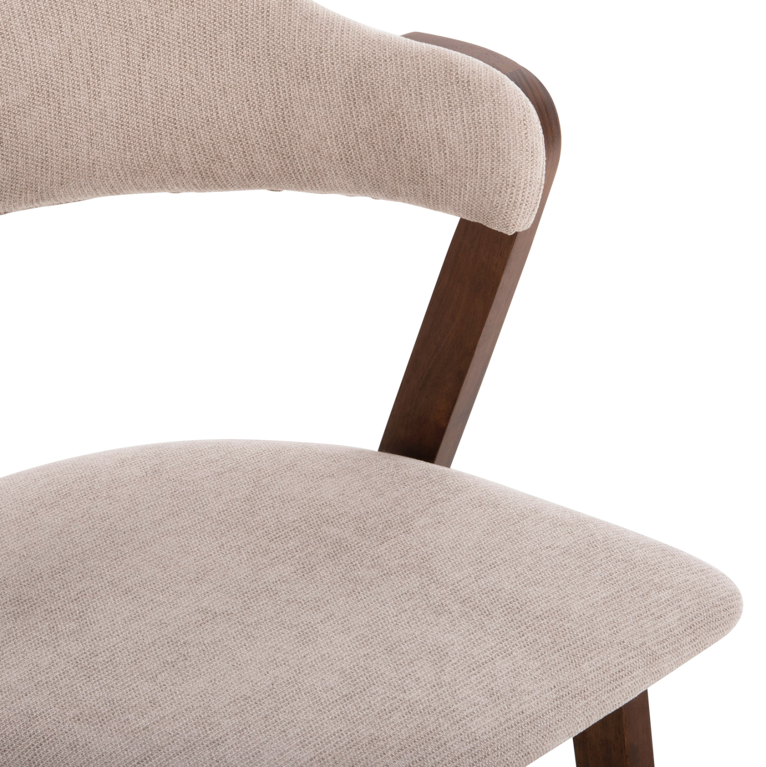 ΚΑΡΕΚΛΑ RIDER HM9734.02 RUBBERWOOD ΣΕ ΚΑΡΥΔΙ-ΥΦΑΣΜΑ ΕΚΡΟΥ 59x59x83Yεκ. (x2) - Image 7
