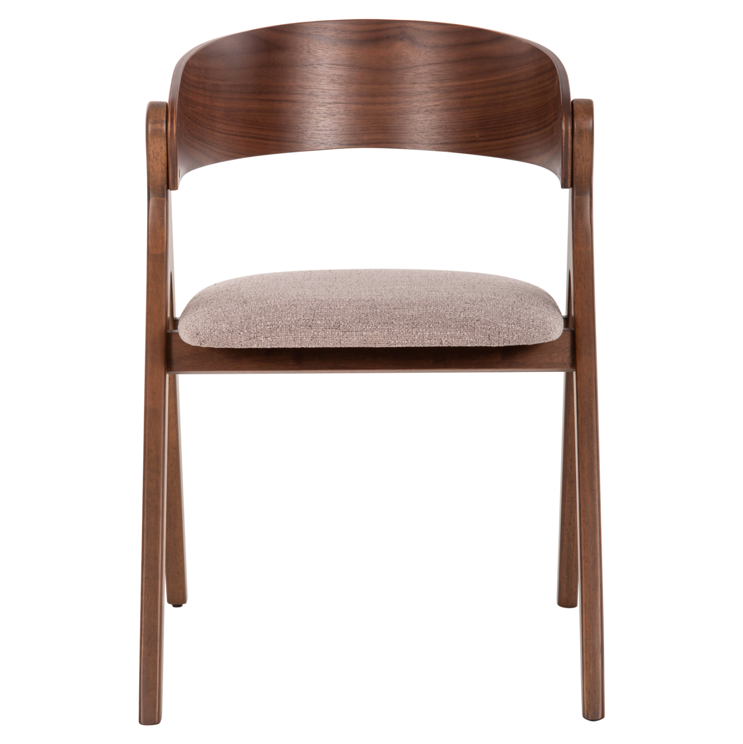 ΚΑΡΕΚΛΑ NEKKER HM9739.01 RUBBERWOOD ΣΕ ΚΑΡΥΔΙ-ΜΠΕΖ ΥΦΑΣΜΑ ΚΑΘΙΣΜΑ 56x55x78Yεκ. (x2) - Image 3