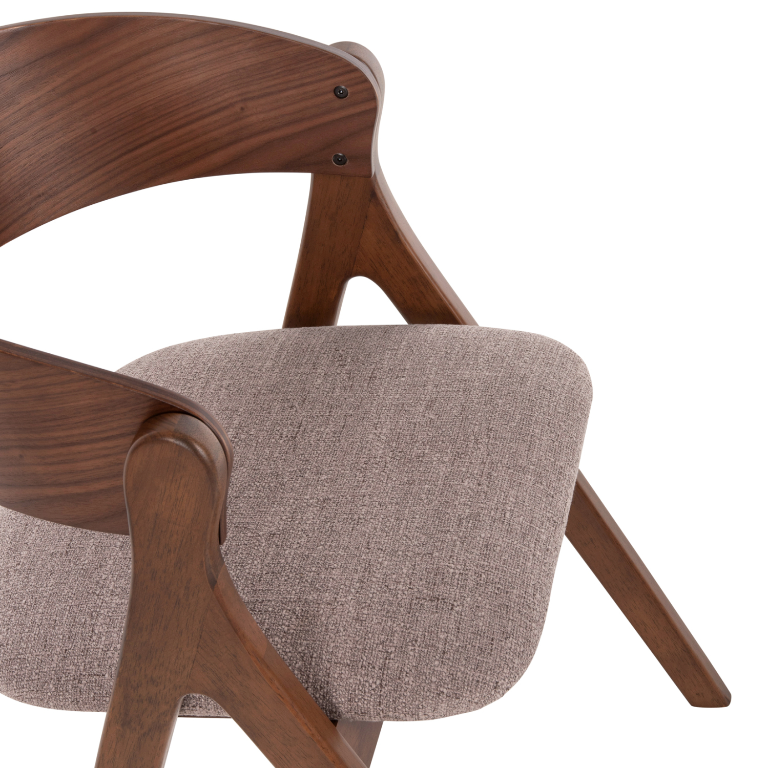 ΚΑΡΕΚΛΑ NEKKER HM9739.01 RUBBERWOOD ΣΕ ΚΑΡΥΔΙ-ΜΠΕΖ ΥΦΑΣΜΑ ΚΑΘΙΣΜΑ 56x55x78Yεκ. (x2) - Image 8