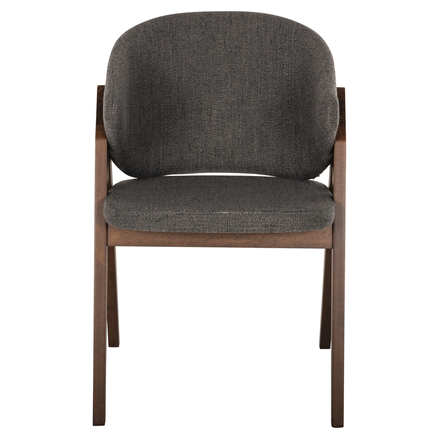 ΚΑΡΕΚΛΑ HANA HM9746.02 RUBBERWOOD ΣΕ ΚΑΡΥΔΙ ΧΡΩΜΑ-ΓΚΡΙ ΥΦΑΣΜΑ 55x60x84Yεκ. (x2) - Image 3