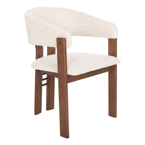 ΚΑΡΕΚΛΑ ZARRA HM9970.03 RUBBERWOOD ΣΕ ΚΑΡΥΔΙ-ΕΚΡΟΥ ΜΠΟΥΚΛΕ ΥΦΑΣΜΑ 55,5x59x81,5Υεκ (x2)