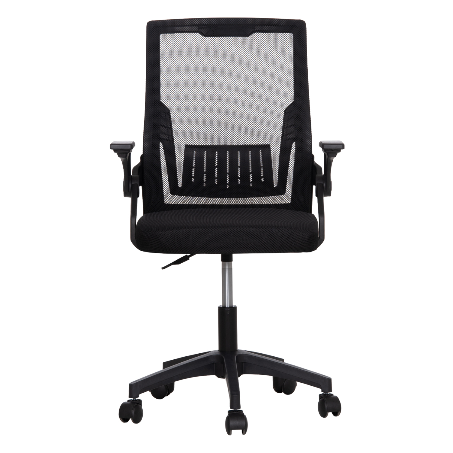 ΚΑΡΕΚΛΑ ΓΡΑΦΕΙΟΥ ZENITH HM1225.01 PP & MESH ΥΦΑΣΜΑ--ΜΑΥΡΟ 58x55x100Υεκ (x1) - Image 11