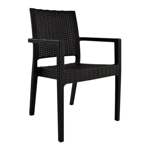 ΠΟΛΥΘΡΟΝΑ ΠΟΛΥΠΡΟΠΥΛΕΝΙΟΥ ΒΑΡΕΩΣ ΤΥΠΟΥ KAGANU DARK BROWN HM5134.09 57x55,5x89 εκ. (x1)